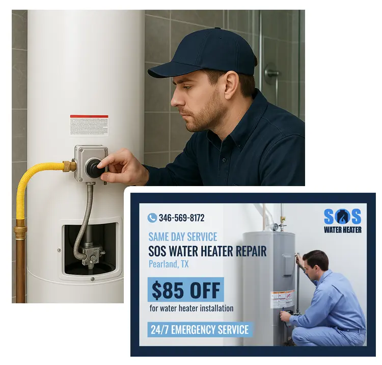 Sos Water Heater Repair Pearland TX offer